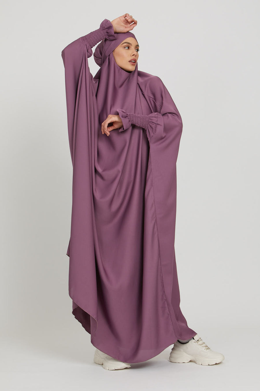 2023 One Piece Full Length Jilbab Prayer Abaya - High Quality