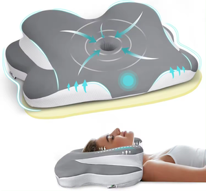 Patented Ergonomic <b>Contoured</b> Butterfly Memory Foam <b>Pillow</b> - Product Image 1