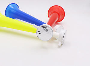 Fabriek Directe Verkoop Goede Kwaliteit Sport Games Juichende Plastic Voetbal Mini Fans Luchthoorn Vuvuzela Met Aangepaste Logo - Product Image 3