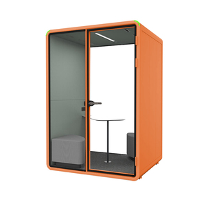 Cabine de réunion insonorisée double place, directement de l'usine, pour 2 personnes, cabine de confidentialité de bureau - Product Image 4