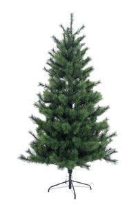 456 Conseils Mixte Pin Aiguille Plantes Artificielles 72 "320 Lumières Arbre De Noël Nouveau Style Décoration Vert Métal Stand Auto Arbre - Product Image 2