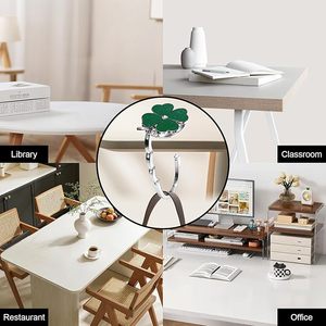 Crochets de Sac à Main Pliables et Polyvalents pour Bureau, Support de Sac à Main et Porte-Monnaie pour Table - Product Image 3