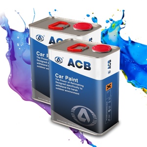 Peintures automobiles professionnelles d'usine, couleur optionnelle, utilisables sur peinture automobile 2K - Product Image 1