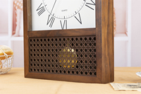 Horloge à pendule de style rétro antique avec chiffres romains pour la maison ou le bureau