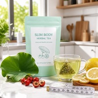 Thé Herbal Minceur Yuzetang 100g (5g x 20 Sachets Pyramidaux) – Brûle-Graisses & Soutien Métabolique