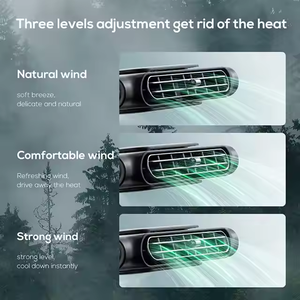 Ventilateur de voiture CF03 de haute qualité pour le refroidissement des sièges, ventilateur pour siège arrière de voiture, 3 vitesses, vent puissant, 5V, ventilateur de circulation d'air pour siège arrière - Product Image 6