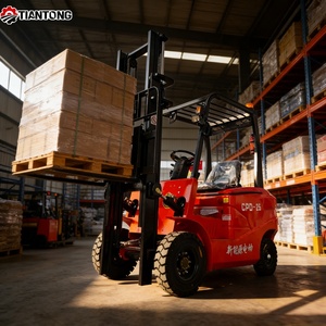 מלגזה חשמלית 3.5 טון עם תורן נשלף, סוללה בעלת אנרגיה גבוהה, מבוקשת מאוד למרכזי הפצה, להעמסת מטענים כבדים - Product Image 2