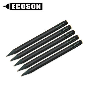 ดินสอขนาดเล็กสำหรับเล่นกอล์ฟ HB,ดินสอไม้สีดำเคลือบทุกชิ้นพร้อมยางสีดำพิมพ์โลโก้ตราแบบกำหนดเองได้ - Product Image 5