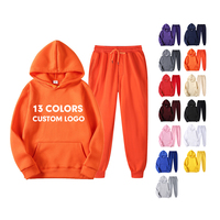 Bộ Quần Áo Nỉ 2 Món Cho Nam Nữ, Áo Hoodie Dài Tay Thiết Kế Theo Yêu Cầu, Dành Cho Chạy Bộ