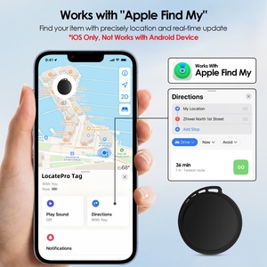 MFI Find My Tag Jangkauan Tak Terbatas <span class=keywords><strong>Smart</strong></span> Tag Global Mini Pelacak GPS Hewan Peliharaan Pencari Kunci Anti Hilang Pelacak Dompet 1 Tahun - Product Image 4