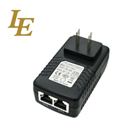 Inyector PoE LE 48V 0.5A 24V 1A 12V 0.8A 30V 1.1A, Alimentación a través de Ethernet, Certificado CE, en Stock