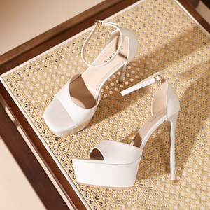 Sexy Sapato De Salto spogliarellista nuovo Design spesso Sole tacchi alti 14CM con plateau sottili - Product Image 3