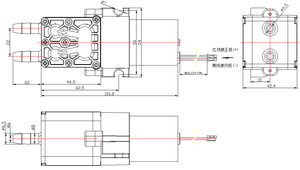 Pompe à eau professionnelle personnalisée sans balais DC 12V haute pression auto-amorçante sans huile à faible débit pour usage domestique OEM - Product Image 3