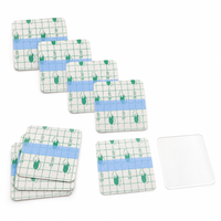 Rouleau de film PU transparent, imperméable et respirant, matériau de base pour pansements avec papier de support, film brut