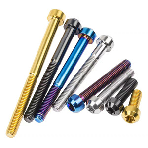 Nhà Máy Sản Xuất Gr5 Hợp Kim Titan Hình Trụ Đầu Bên Trong Mận Vít Xe Máy Sửa Đổi Tùy Chỉnh Bởi Pytitans - Product Image 1