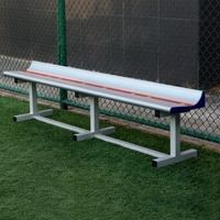 LD-1 Banco de Estadio Plegable Portátil de Aleación de Aluminio Resistente de 3.5M, Asiento para Gradas de Campos Deportivos, Canchas Interiores y Exteriores