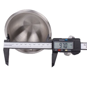Comederos Dobles para Loros, Tazón de Acero Inoxidable 304 para Comida y Agua de Aves con Abrazadera Antivuelco para Jaulas Grandes y Perchas - Product Image 5