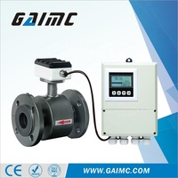 Débitmètre électromagnétique pour liquides et boues de pulpe, avec revêtement en polyuréthane, électrode en titane, 4-20mA RS485 HART IP68