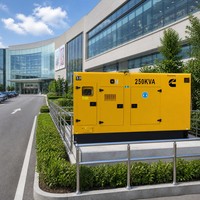 Fournisseurs certifiés CE ISO de groupes électrogènes 250 kVA 275 kVA à moteur diesel triphasé insonorisés avec groupe électrogène Leroy-Somer 50 Hz