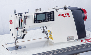 Máquina de Coser Industrial JT-F6C de Una Sola Aguja, Programable, de Alta Velocidad, con Alimentación Automática, Puntada de Cadeneta, Bajo Ruido, para Confección de Ropa - Product Image 2