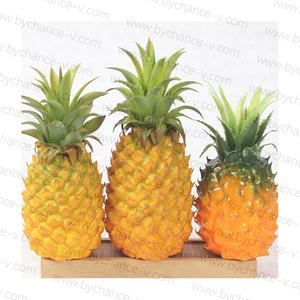Fête événement décor fruits artificiels <span class=keywords><strong>faux</strong></span> <span class=keywords><strong>ananas</strong></span> pour magasin supermarché fenêtre décoration photographie arrière-plan accessoires - Product Image 4