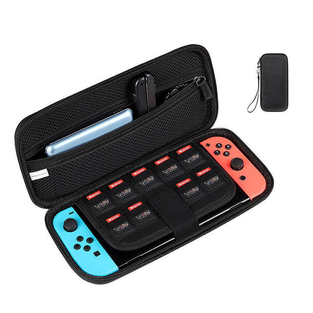 Colorful Zipper Shockproof EVA Hard Case for Nintendo Switch Protective Storage Travel Carrying Console Tool Game Accessories