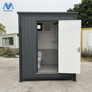 Toilettes mobiles intégrées préfabriquées écologiques zéro pollution autonettoyantes - Product Image 3