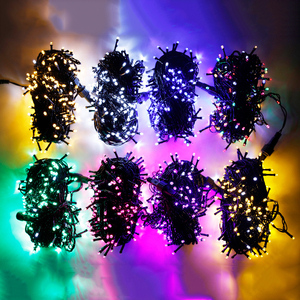 Ngoài trời giáng sinh Cổ Tích lễ hội Đèn Sân Vườn 20m 200led Flash <span class=keywords><strong>String</strong></span> ánh sáng cho Patio, sân, vườn, đám cưới - Product Image 6