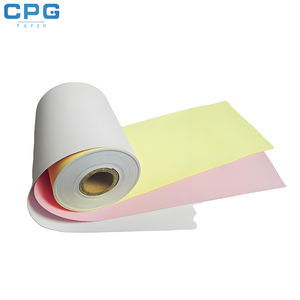 Hojas de Papel Autocopiativo con Recubrimiento Superior Personalizado del Fabricante, Papel NCR A4 de 4 Capas, para Uso en Etiquetas de Logística y Envío - Product Image 1