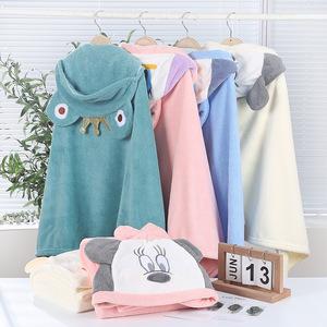Serviette de <span class=keywords><strong>bain</strong></span> et <span class=keywords><strong>peignoir</strong></span> en fibre de corail épaisse pour enfants - Product Image 3