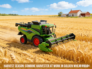 Tracteur <span class=keywords><strong>Moissonneuse</strong></span>-<span class=keywords><strong>batteuse</strong></span> <span class=keywords><strong>Jouet</strong></span> Dwi Dowellin - Échelle <span class=keywords><strong>1</strong></span>:<span class=keywords><strong>16</strong></span> - Comprend des accessoires pour la récolte du maïs et la tête de battage - Product Image 1