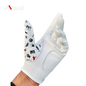 High Quality Customized Logo Leather Golf <b>Gloves</b> Great Factory Price with Personalized Design - Product Image 5