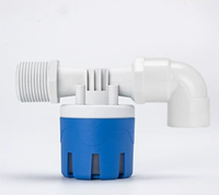 1/2-Inch Built-in Side-Inlet High Quality Automatic Plastic Float Valve OEM Liquid Level Control Valve Hydraulic Power Normal 1