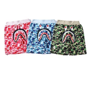 25ème marque japonaise tendance, best-seller transfrontalier, sweat à cordon unisexe en pur coton, motif camouflage bouche de <span class=keywords><strong>requin</strong></span> et tête de singe, style Hip Hop - Product Image 1