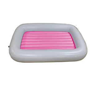 Letto gonfiabile portatile da viaggio per bambini moderna culla per neonati compatta con lati alti per bambini e neonati - Product Image 3