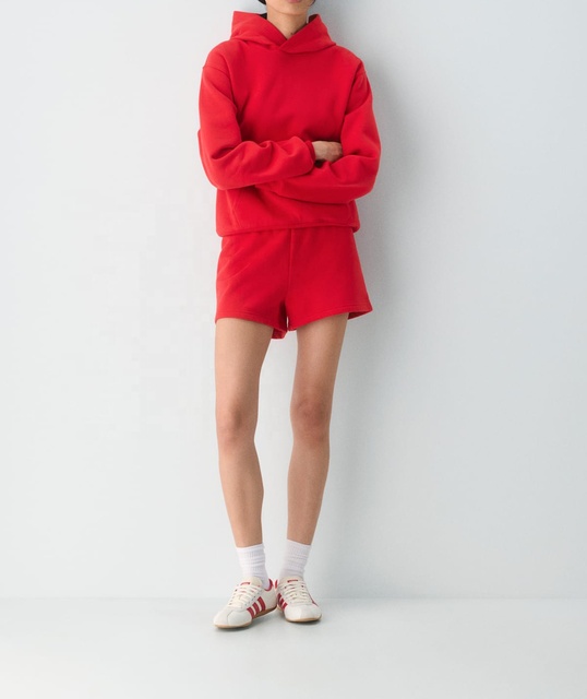OEM New Fitness Shorts Red Plain Gym Shorts Women Sports Yoga Shorts Custom Logo Workout Women's Athletic Running Hot Short