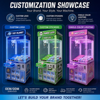 Mesin Cakar Mainan Kapsul Logam Industri Maker untuk Hadiah Blind Box, Mesin Game Crane Arcade, Maquina De Peluche Arcade