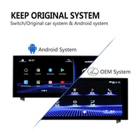 MCX 4G SIM 8 Core HeadUnit Android Gps Navigation Hd Écran Miroir Interface pour Lexus Rx350 Rx 330 350 2016 2017 2018 2019 RHD