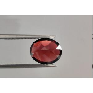 Granate natural / 6x4mm / Calidad VSI 35 / CALIDAD SUPERIOR / Granate rojo de Mozambique / Oval facetado / 0.65 quilates - Product Image 6