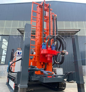 Plataforma de perforación de pozos de agua sobre orugas con motor diésel hidráulico JJEM, bomba de engranajes rotativa de accionamiento superior de 200m, rodamiento de alta eficiencia a la venta - Product Image 5