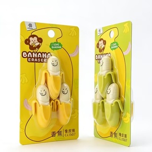 Los Más Vendidos del 2026, Útiles Escolares de Primaria, Gomas de Borrar con Forma de Plátano, Creativas para Niños, Ecológicas, Bonitas, con Forma 3D - Product Image 2