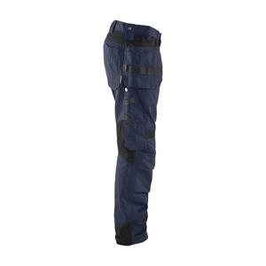BLAKLADER - 155518608699D124 Pantalones artesanos Azul marino oscuro/Negro-PANTALONES DE TRABAJO EAN 7330509590317 PANTALONES DE TRABAJO DE CARGA - Product Image 4
