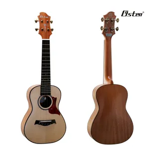 Chất Lượng Cao Phổ Biến Acoustic Ukulele Guitar Tốt Âm Thanh Vân Gỗ 23 Inch Ukulele Nylon Strings Cho Người Mới Bắt Đầu