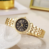 Nouvelle montre à quartz de luxe pour homme et femme, bracelet en acier inoxydable, résistante à l'eau 5 ATM