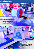 Machine de jeu d'arcade de pêche pour enfants, 6 joueurs, jeu électronique de poisson 220V pour enfants, vente à chaud