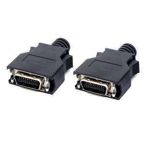 สายเชื่อมต่อ HPCN SCSI 20 พิน แบบปลั๊กตัวผู้ พร้อมฝาครอบ ABS แบบเชื่อมต่อสำหรับสายเคเบิล 20p SCSI 20 พิน - Product Image 2