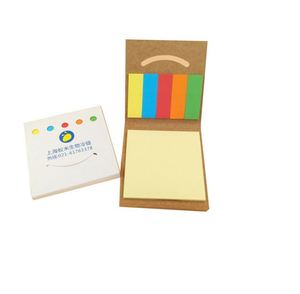 Yiwu Stationery Market Export Designed <b>Memo</b> <b>Pad</b> Custom Logo Colorful Sticky Notes School Supplies 127x76mm Square Modern - Product Image 2