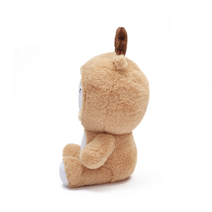 Lindo Reno Navideño de Peluche con Estrella, Astas y Nariz Roja, Muñeco de Santa Claus, Regalo de Navidad para Niños - Product Image 3