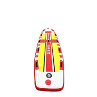 Planche à pagaie gonflable de sauvetage multi-personnes Xhx HD (SUP) Capacité 180 kg Poids 9 kg/13 kg Dimensions 320x81x15 cm Radeau de sauvetage en PVC