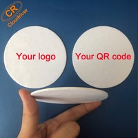 Sous-verres personnalisés écologiques pour bar à boissons, taille sur mesure, jetables, en papier absorbant de 1,5 mm, impression offset couleur CMYK, promotion